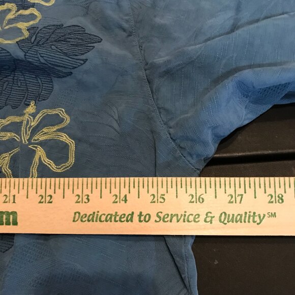 TOMMY BAHAMA MENS SILK SHIRT SIZE XXLT - Picture 2 of 5